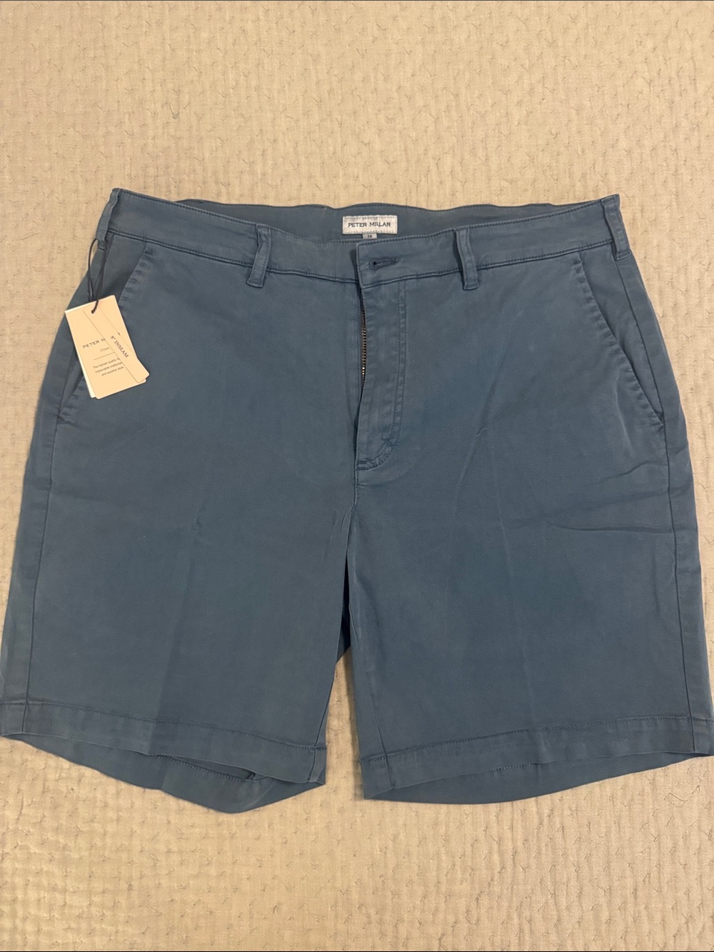 Peter Millar Windsor Blue Coronado Shorts- 8” inseam